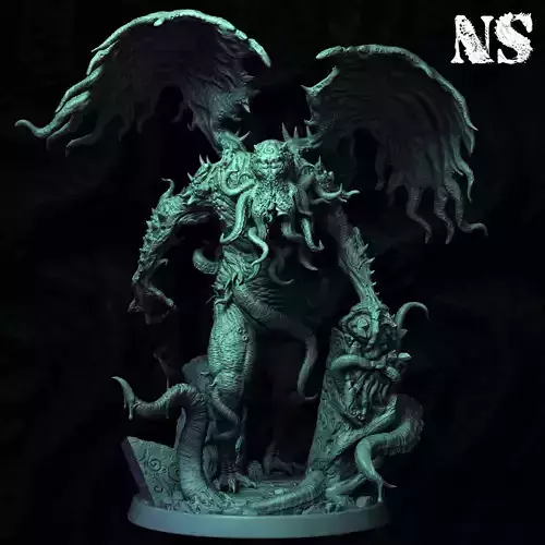Cthulhu  The Sleeper of Rlyeh 3D print model