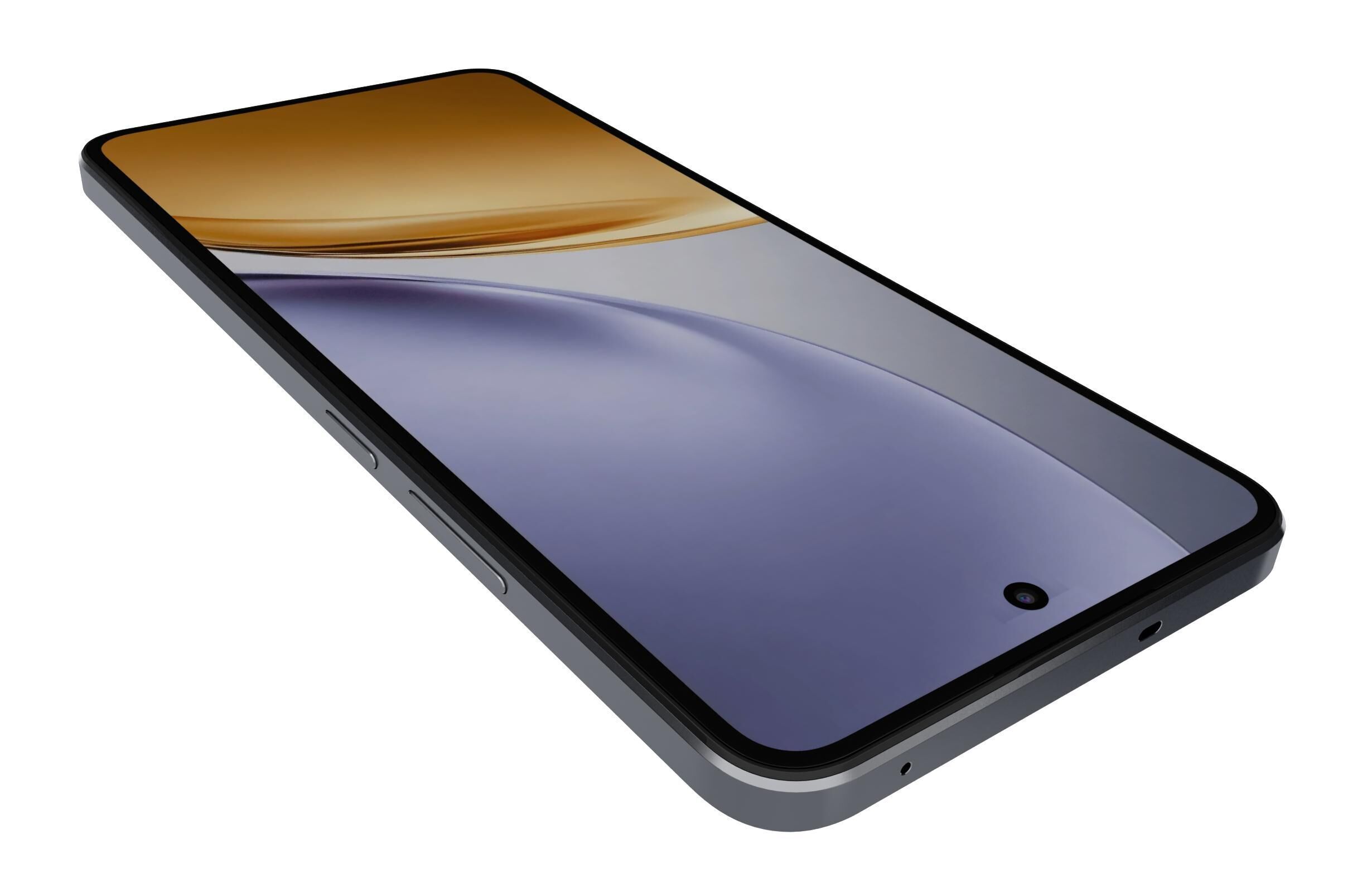 Realme 14T Black 3D model_13