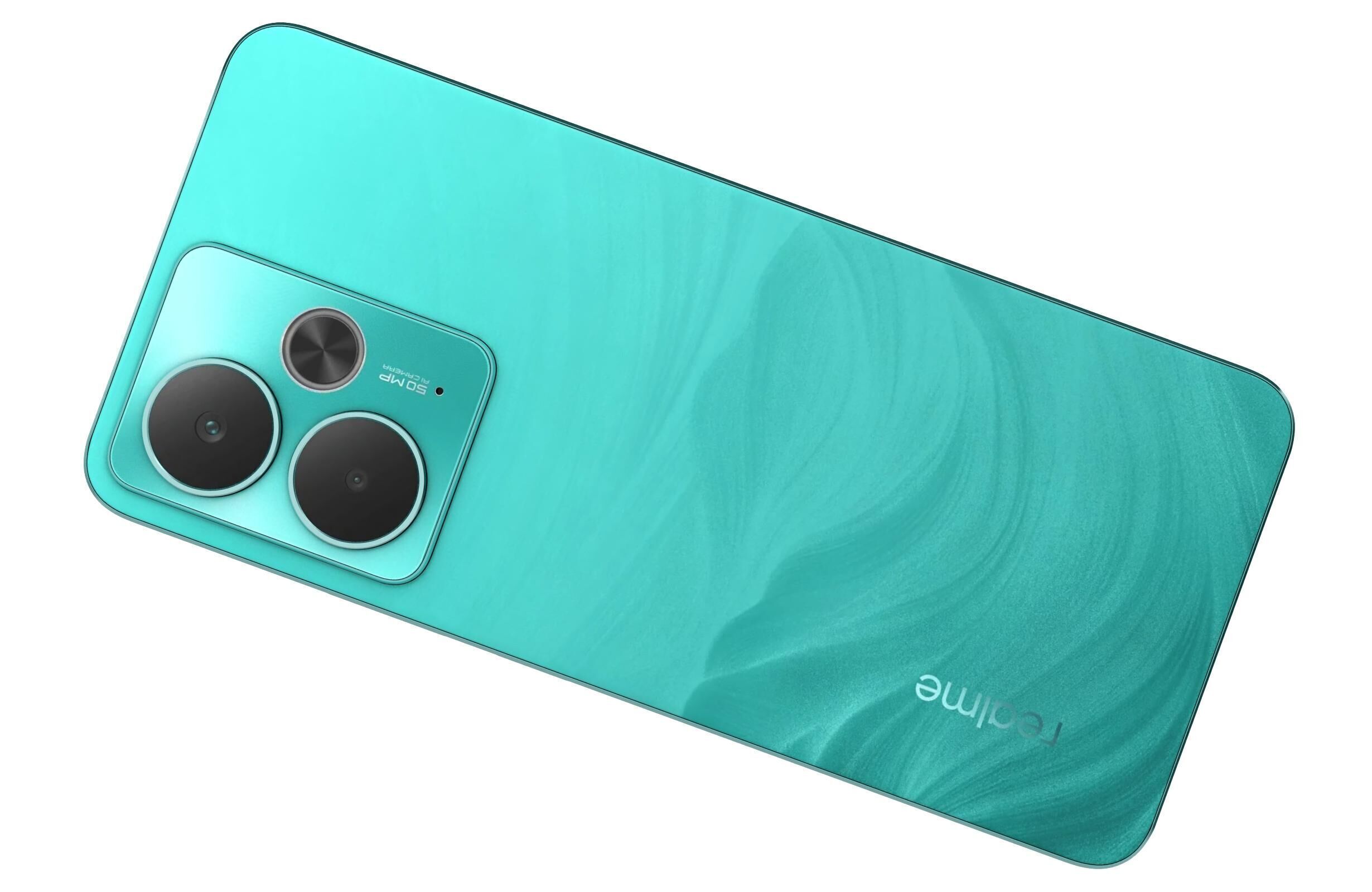 Realme 14T Green 3D model_11