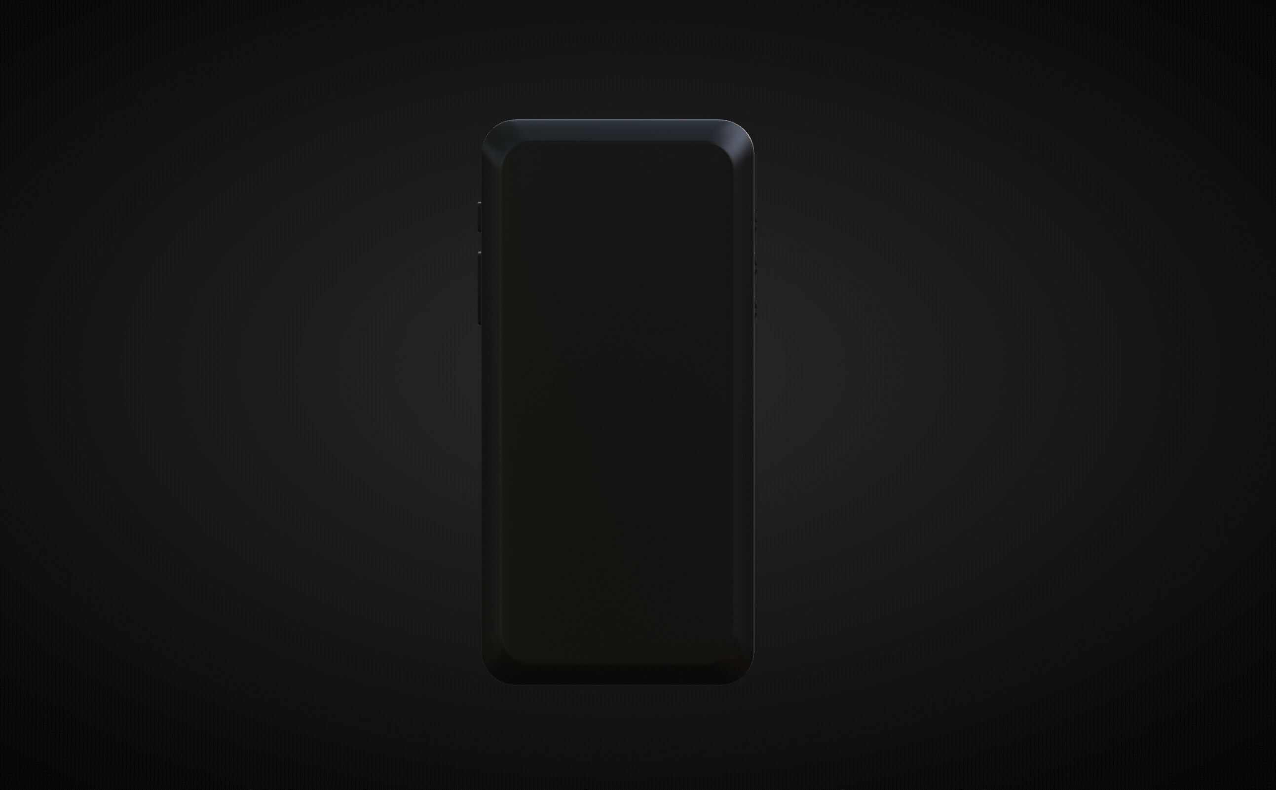 Purism Librem 5 Smartphone Low-poly 3D model_10
