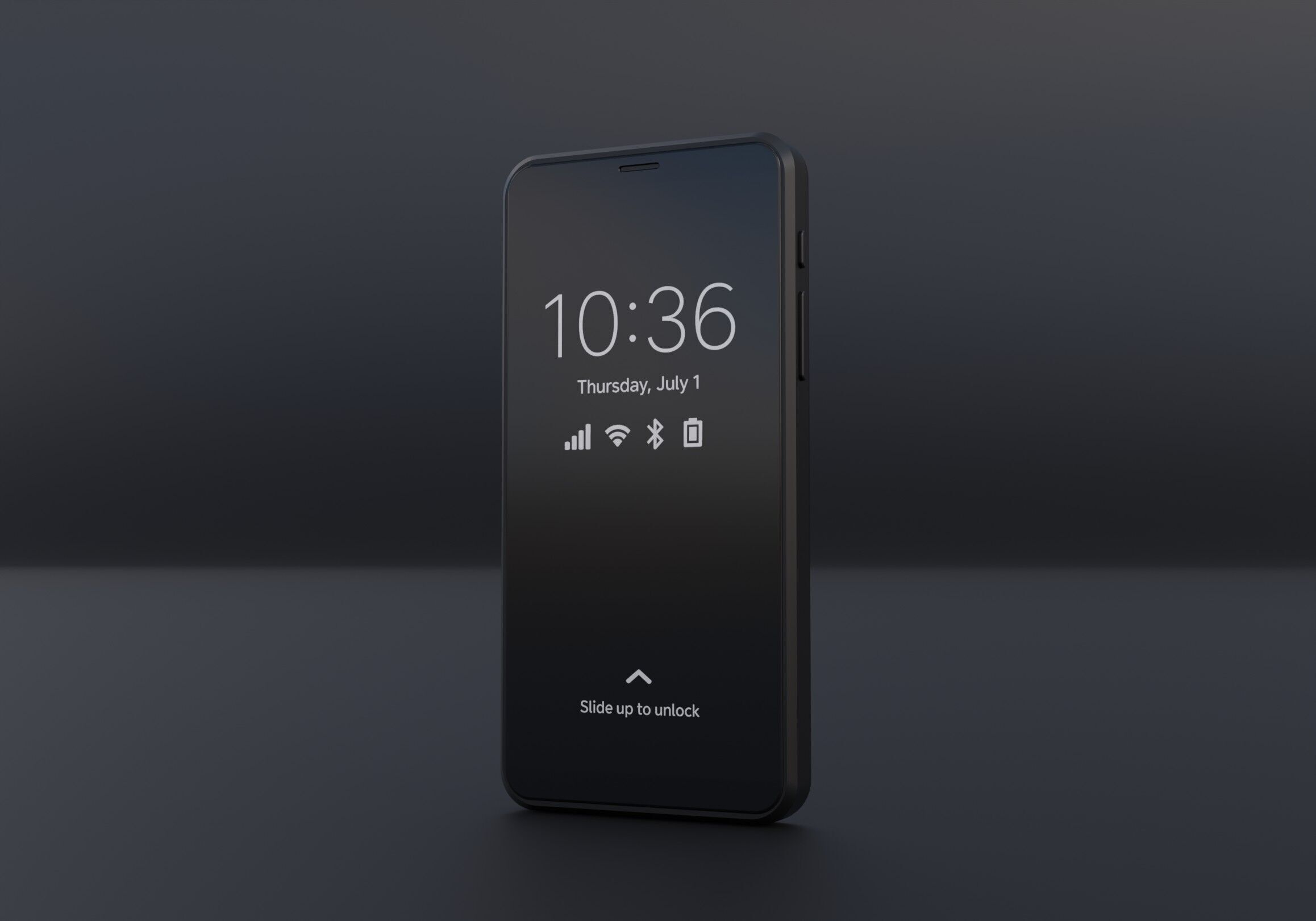 Purism Librem 5 Smartphone Low-poly 3D model_4