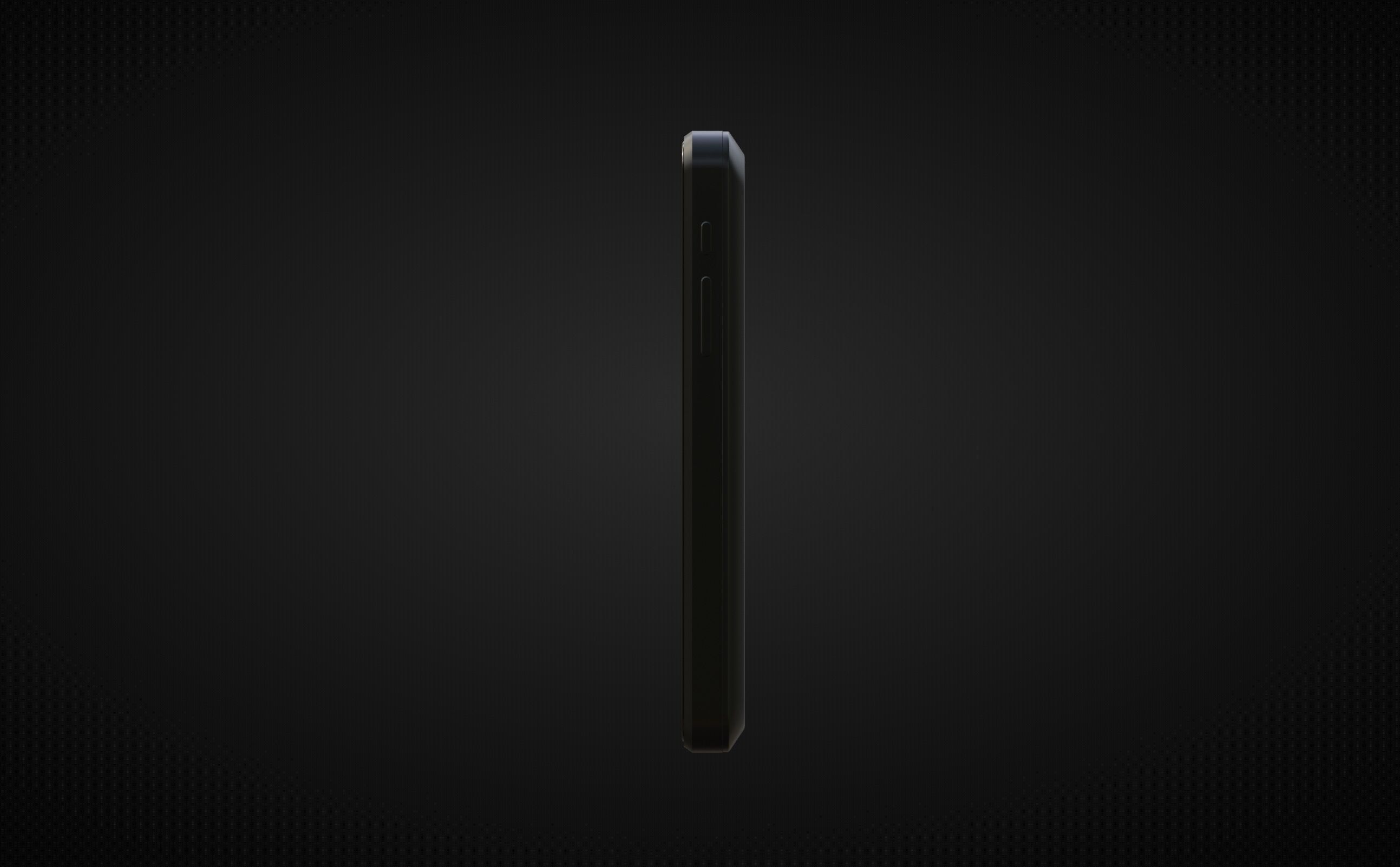 Purism Librem 5 Smartphone Low-poly 3D model_8