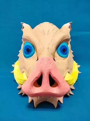 Inosuke Hashibira Demon Slayer Kimetsu no Yaiba 3D print model