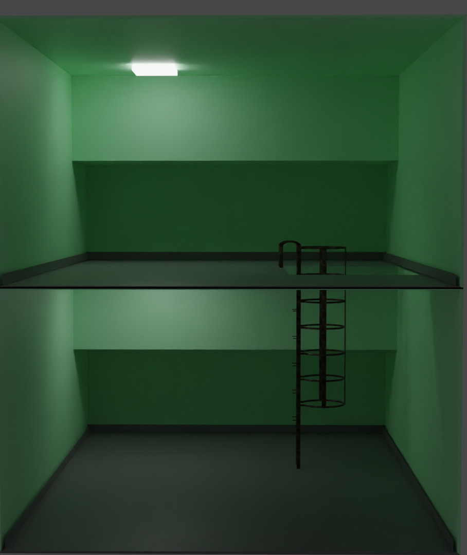 Interior Liminal Space 3D Model 2 3D model_1