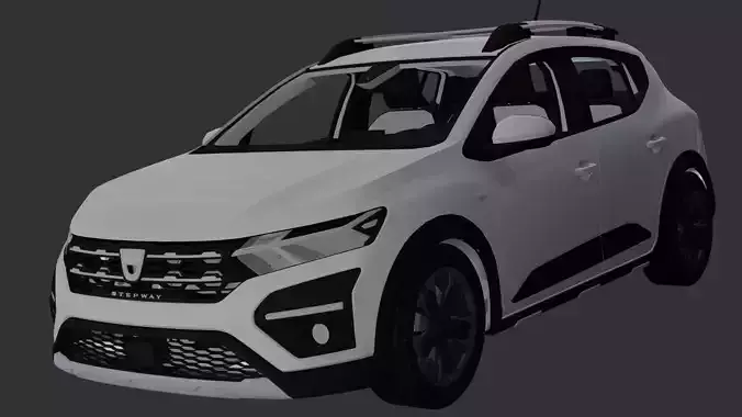 2021 Dacia Sandero Stepway 3D Model