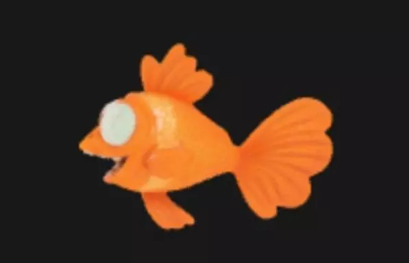 3D Printable Cartoon Fish 3D print model