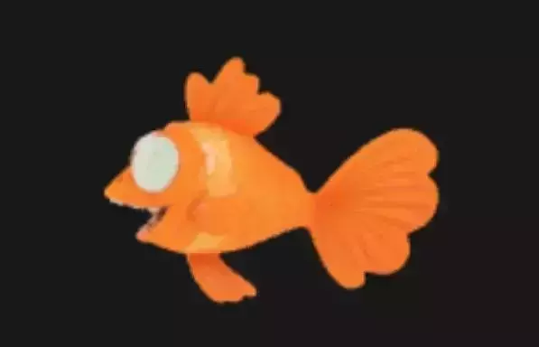 3D Printable Cartoon Fish