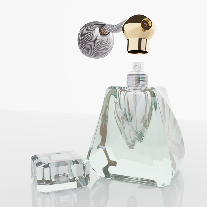 luxury Perfume Bottles 3D model_4