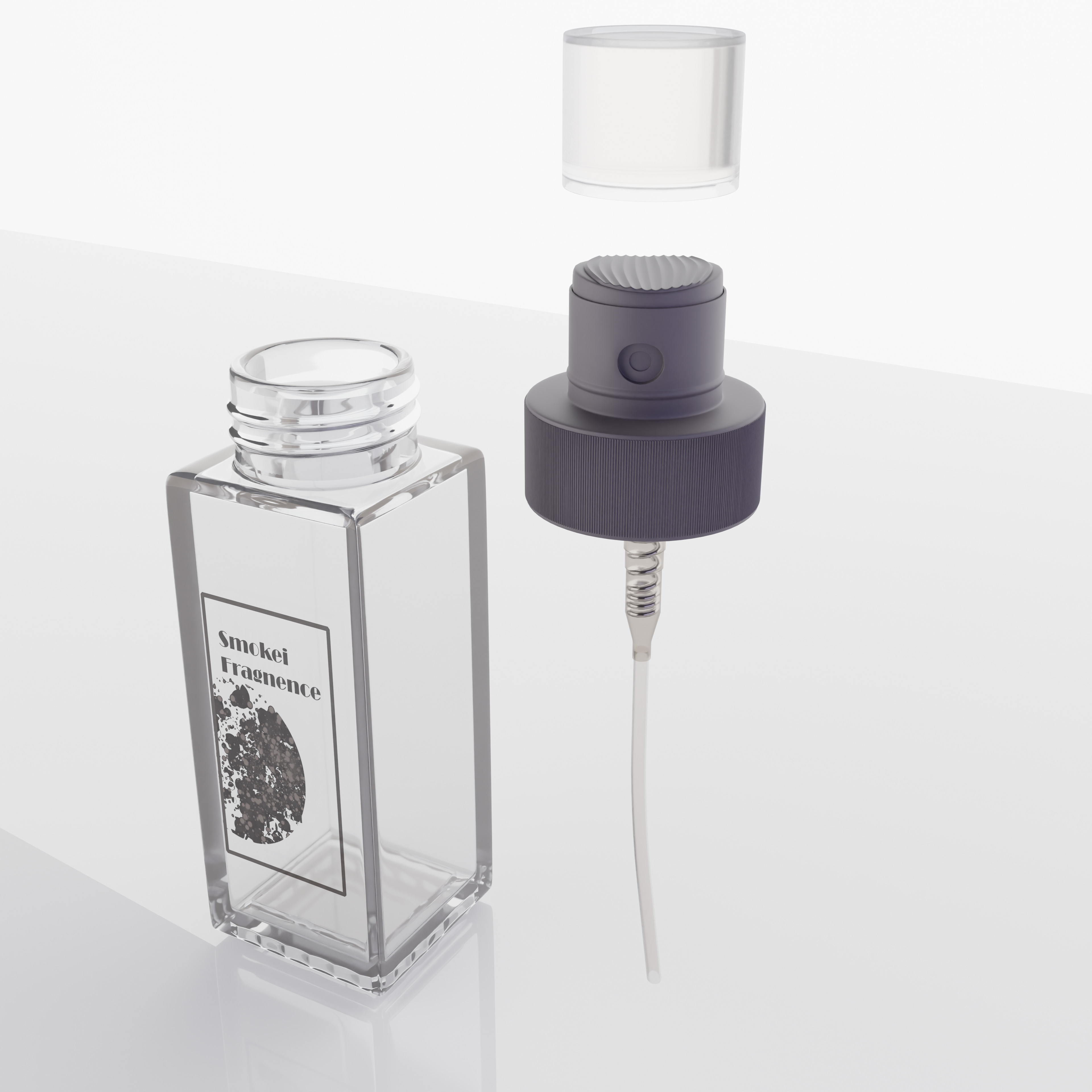 luxury Perfume Bottles 3D model_1