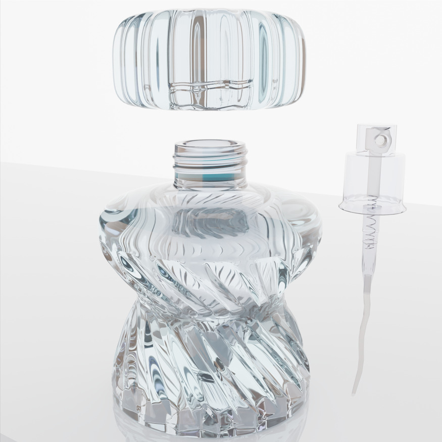 luxury Perfume Bottles 3D model_6