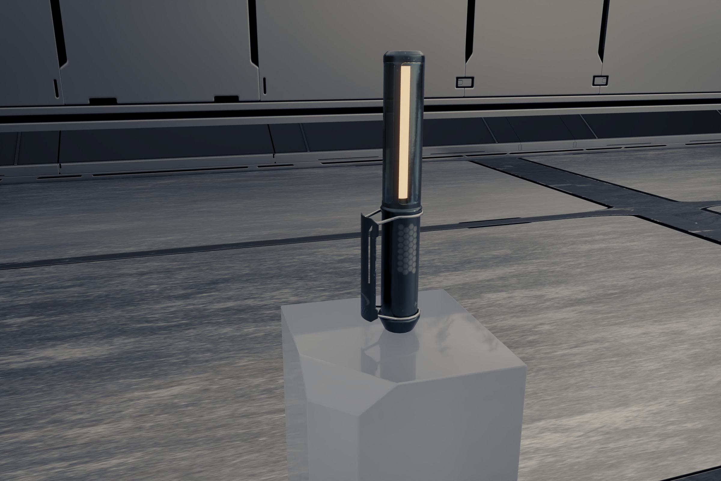  Free Sci Fi Torch - Explorers Lights Sample Free low-poly 3D model_3