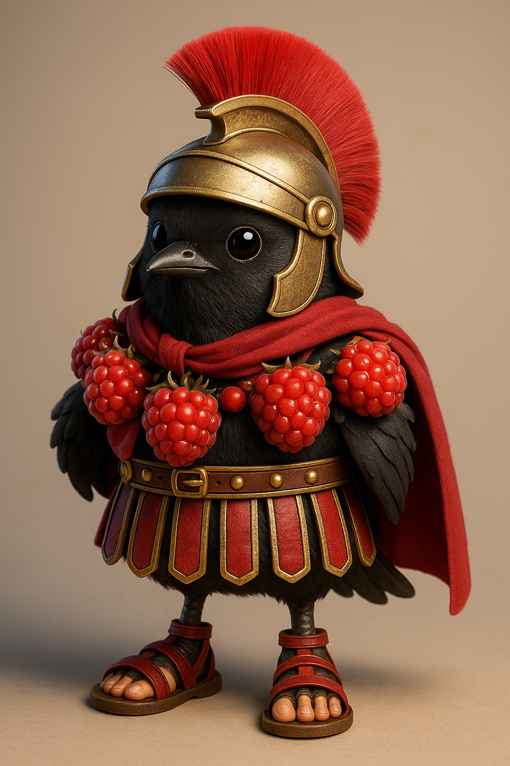 Italian Brainrot Characters 4 Low-poly 3D model_11