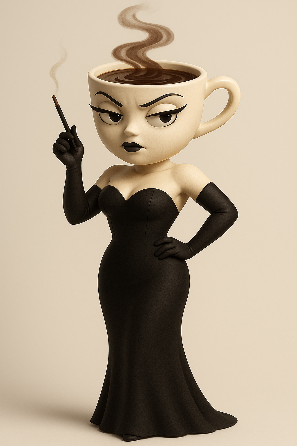 Italian Brainrot Characters 4 Low-poly 3D model_15