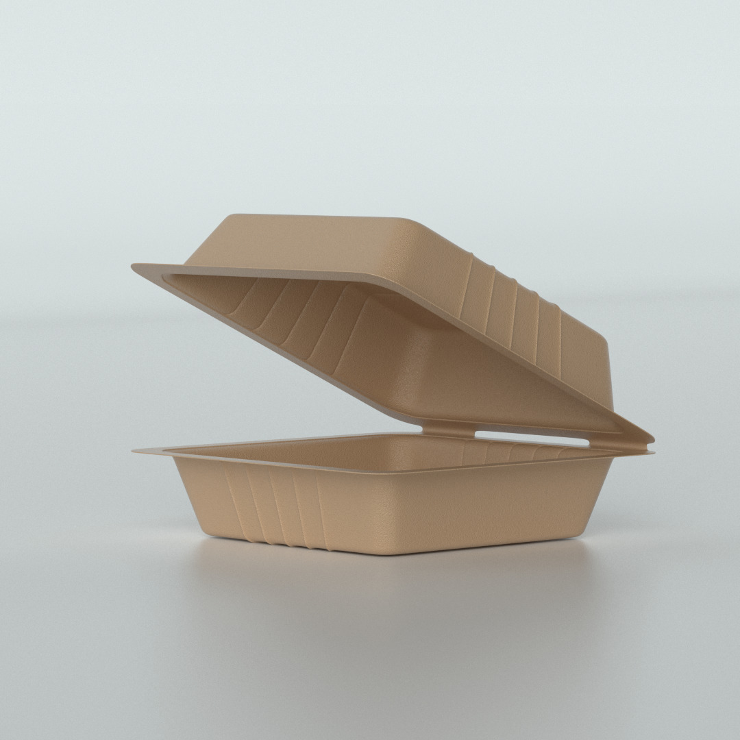 Food Containers Boxes Packages Collection 3D model_1