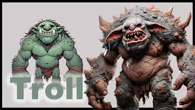 Troll Character Pack