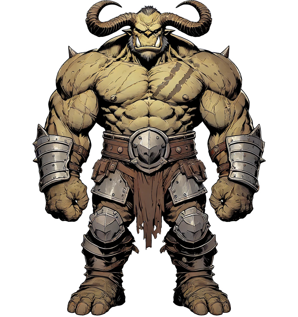 Ogre Character Pack Low-poly 3D model_8