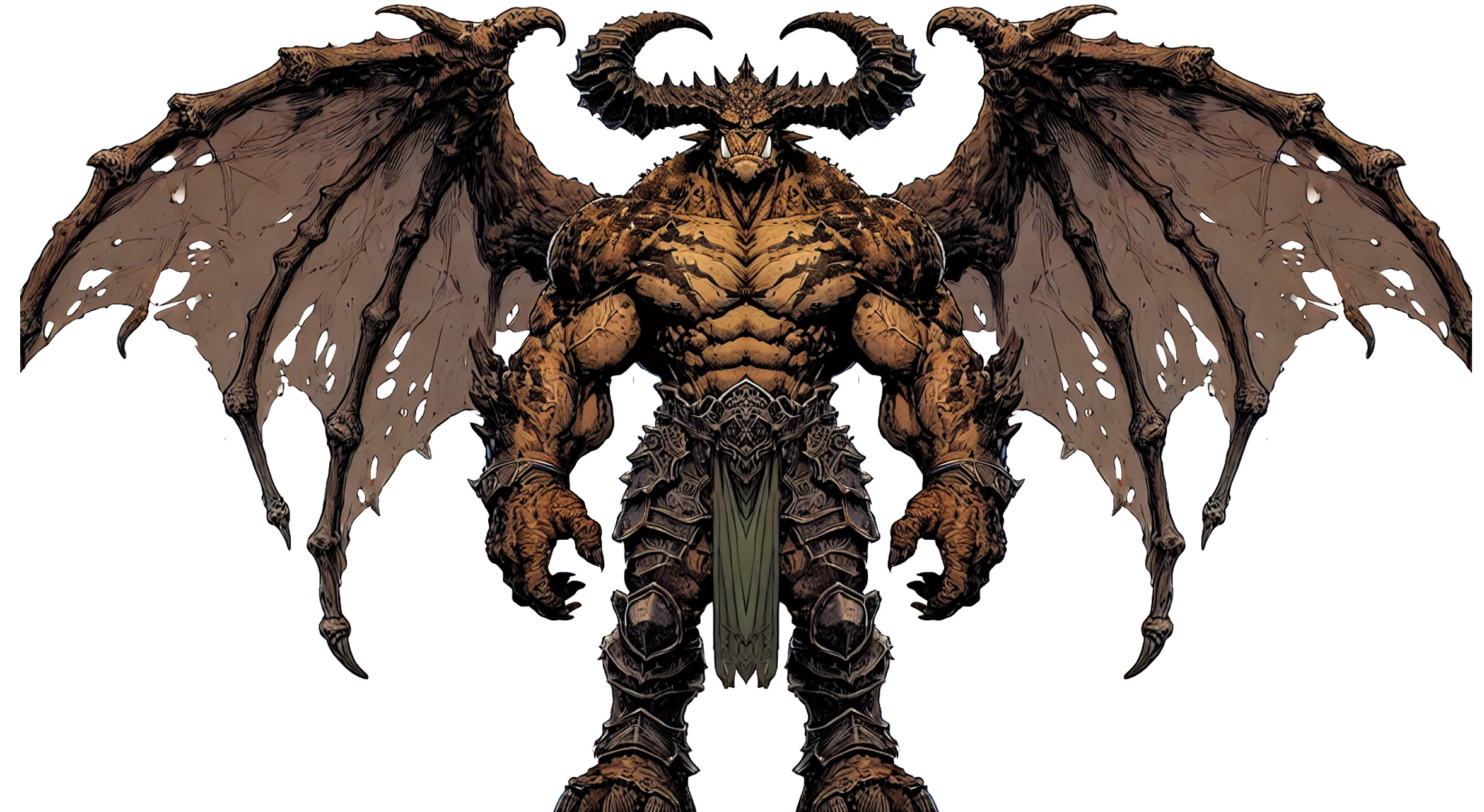 Ogre Character Pack Low-poly 3D model_14