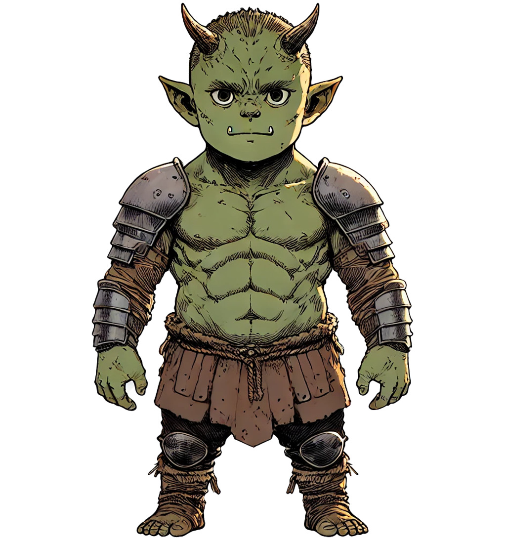 Ogre Character Pack Low-poly 3D model_4
