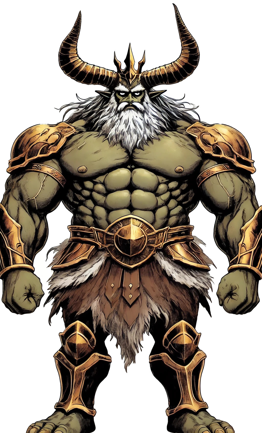 Ogre Character Pack Low-poly 3D model_13