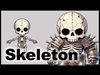 Skeleton Character Pack Low-poly 3D model_1