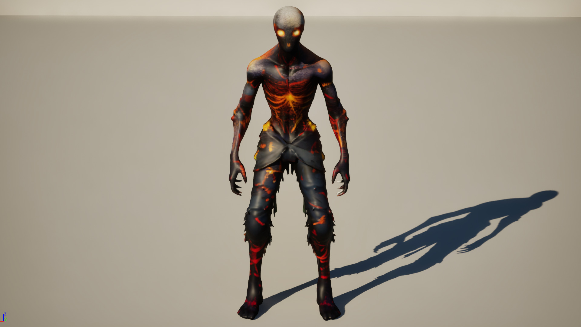 Ghoul Character Pack Low-poly 3D model_25