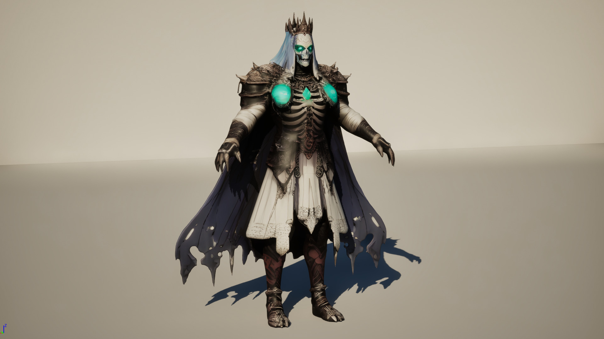 Ghoul Character Pack Low-poly 3D model_27