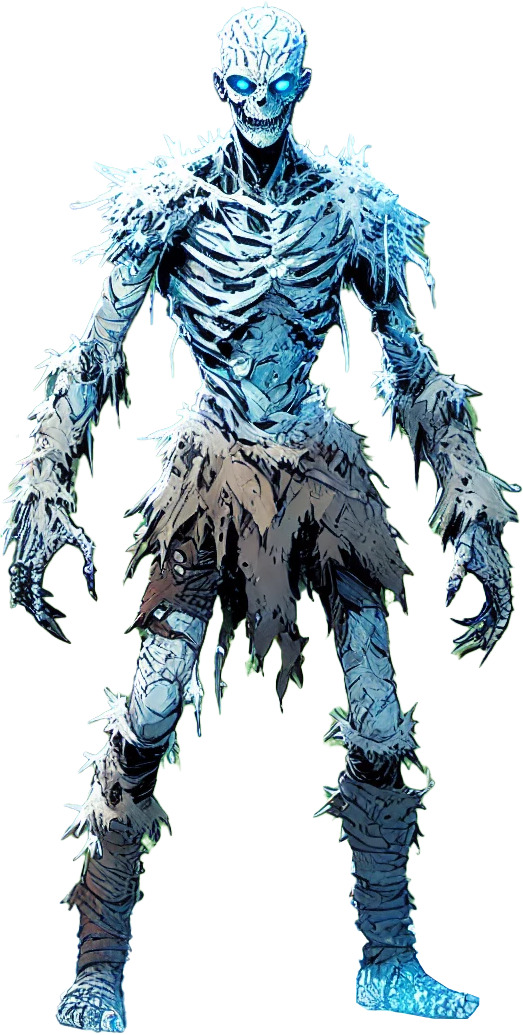 Ghoul Character Pack Low-poly 3D model_11