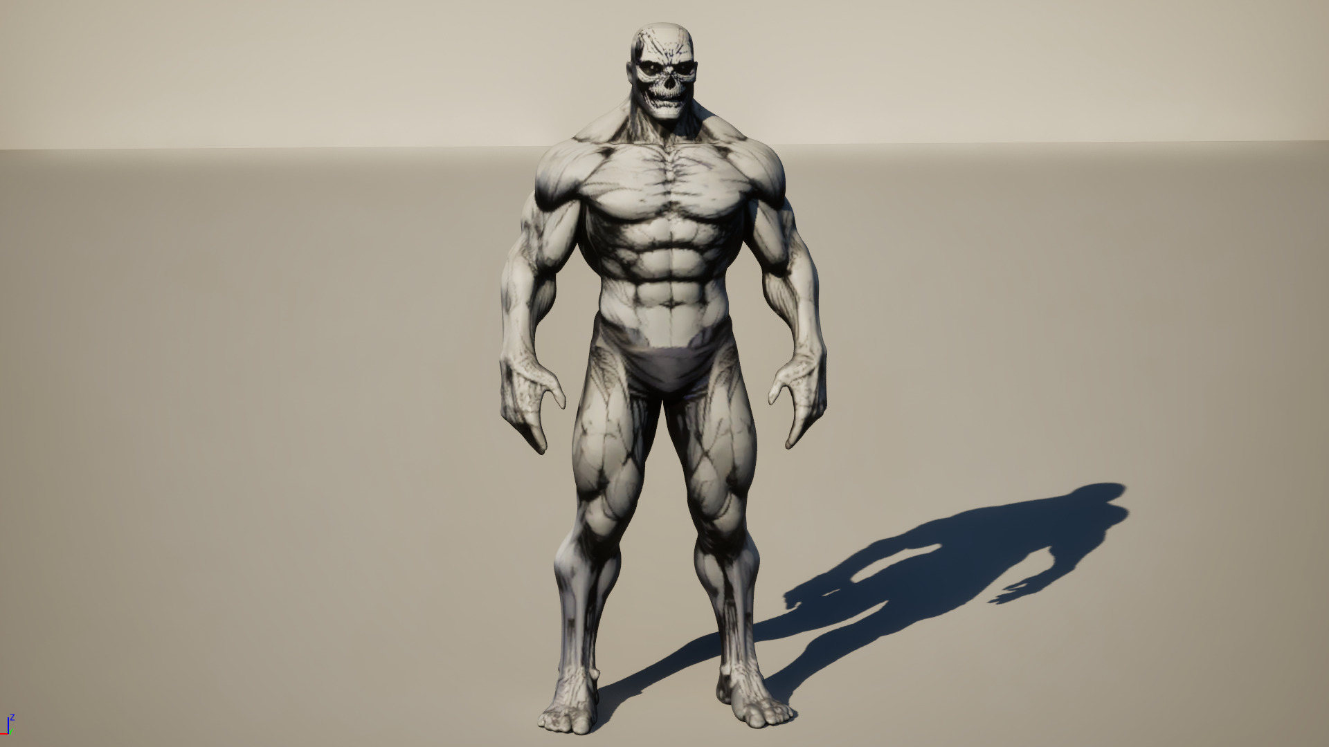 Ghoul Character Pack Low-poly 3D model_22