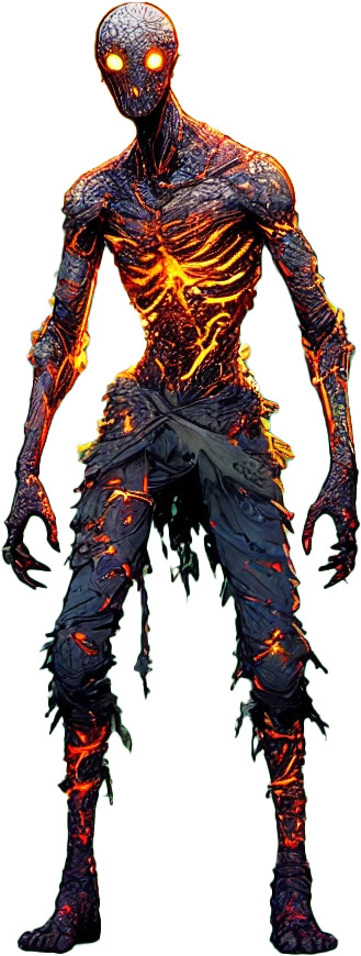 Ghoul Character Pack Low-poly 3D model_12