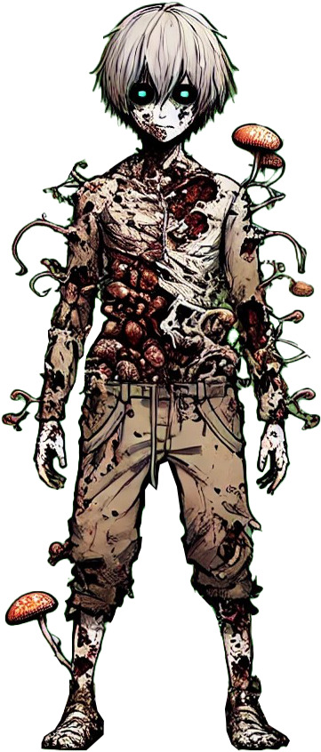 Ghoul Character Pack Low-poly 3D model_5