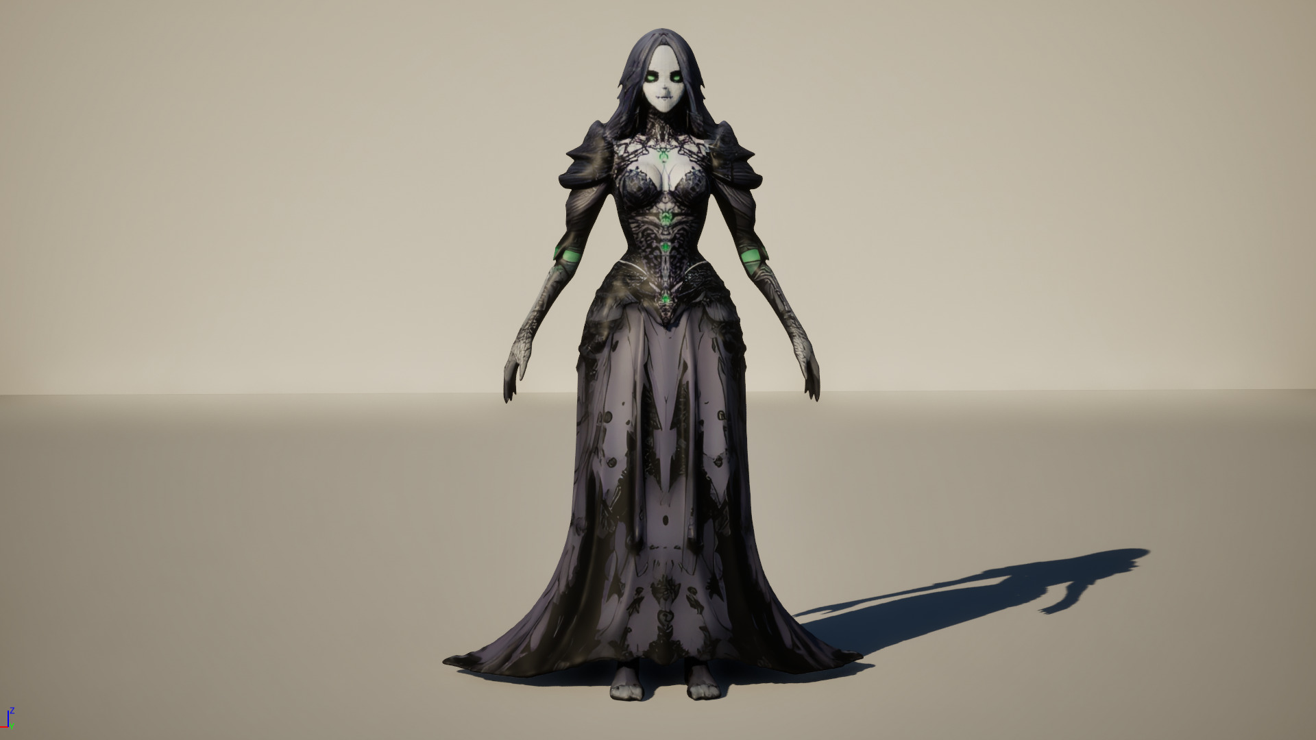 Ghoul Character Pack Low-poly 3D model_29