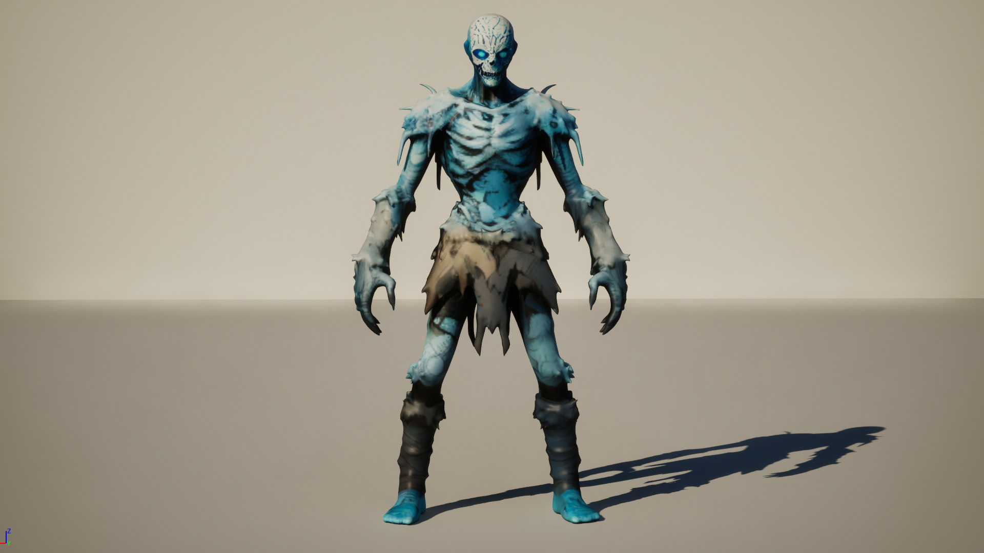 Ghoul Character Pack Low-poly 3D model_26