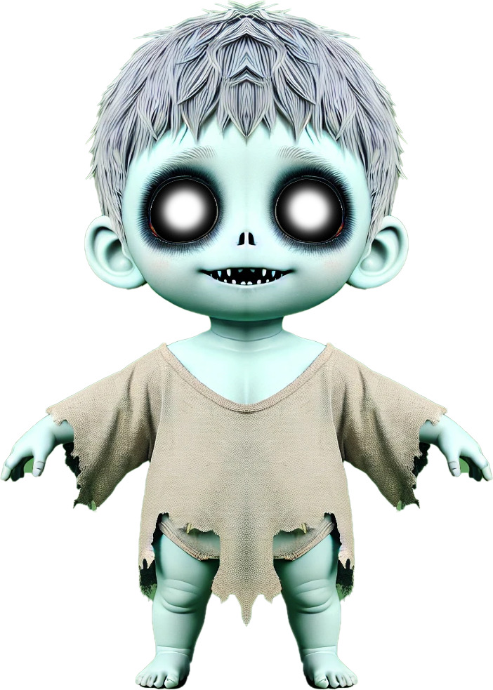 Ghoul Character Pack Low-poly 3D model_17