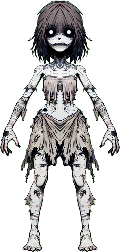 Ghoul Character Pack Low-poly 3D model_6