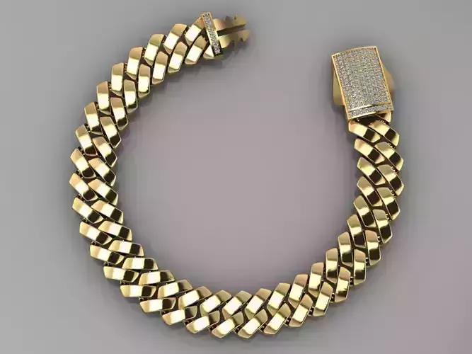 10 mm Bracelet Chain 3D print model