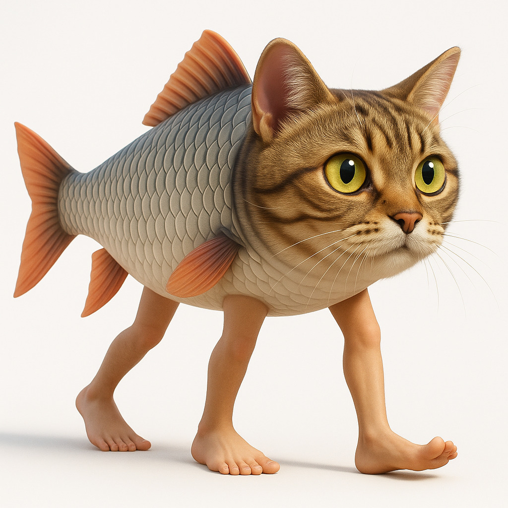 Italian Brainrot Characters Low-poly 3D model_17