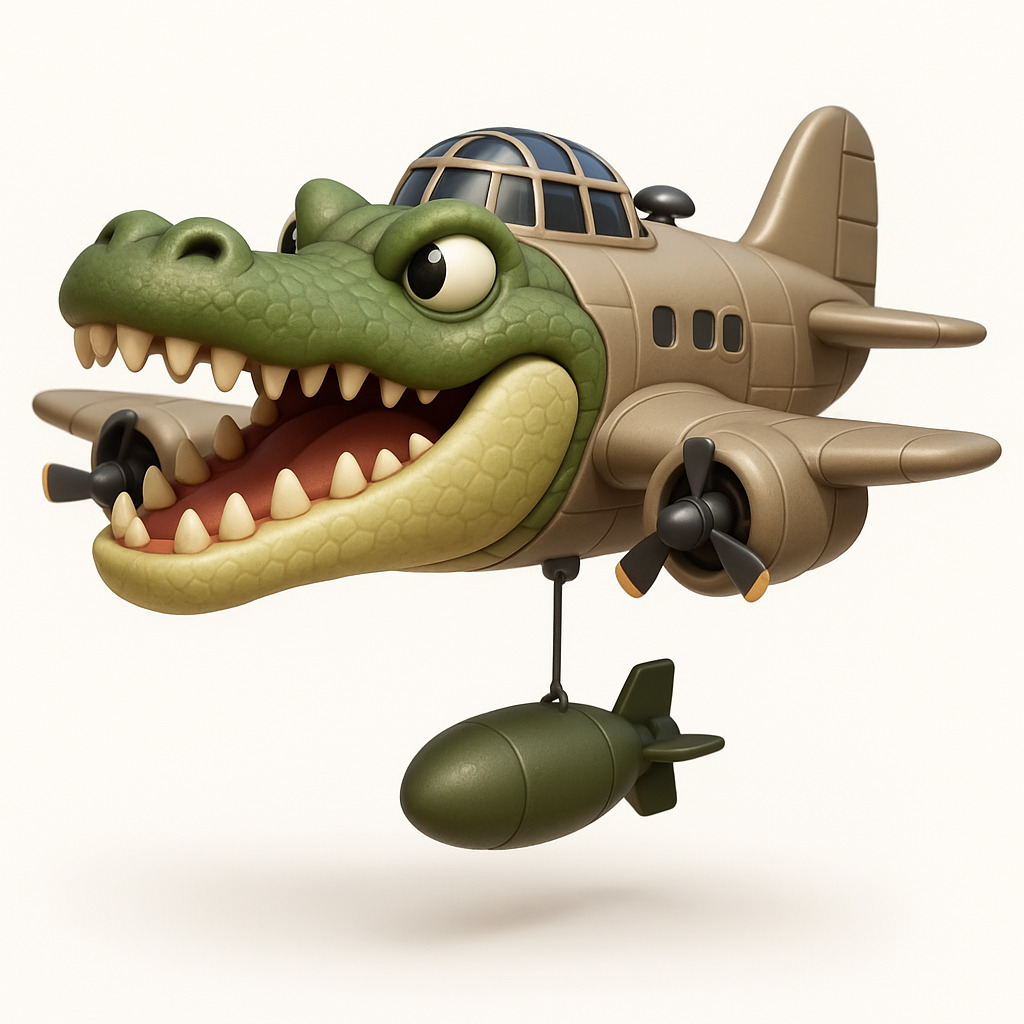 Italian Brainrot Characters Low-poly 3D model_6