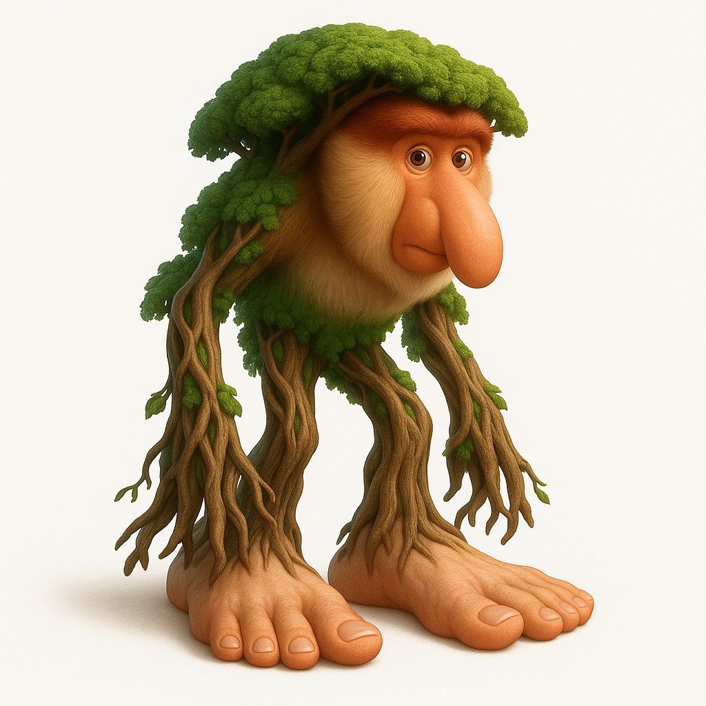 Italian Brainrot Characters Low-poly 3D model_8