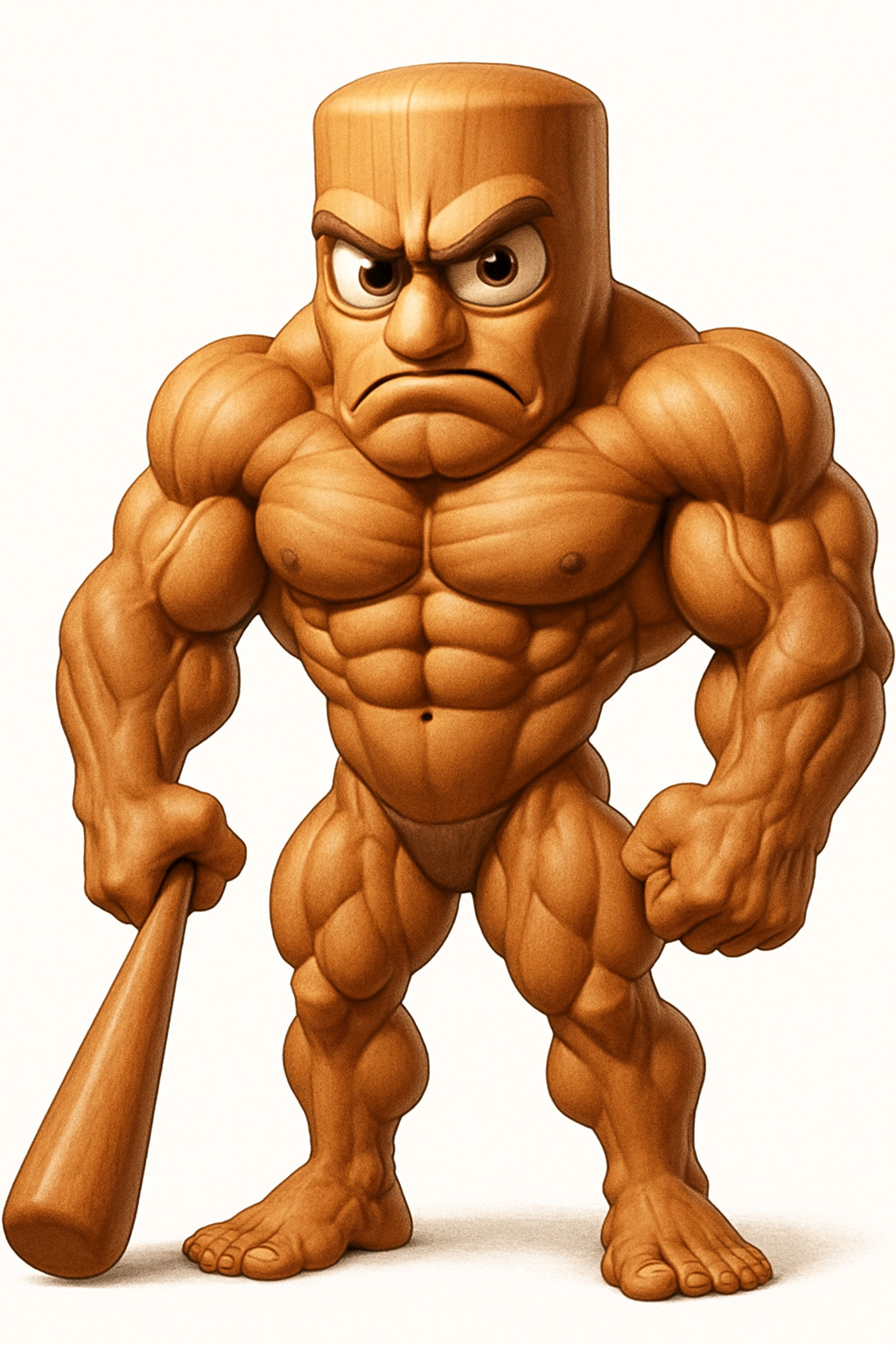 Italian Brainrot Characters Low-poly 3D model_4