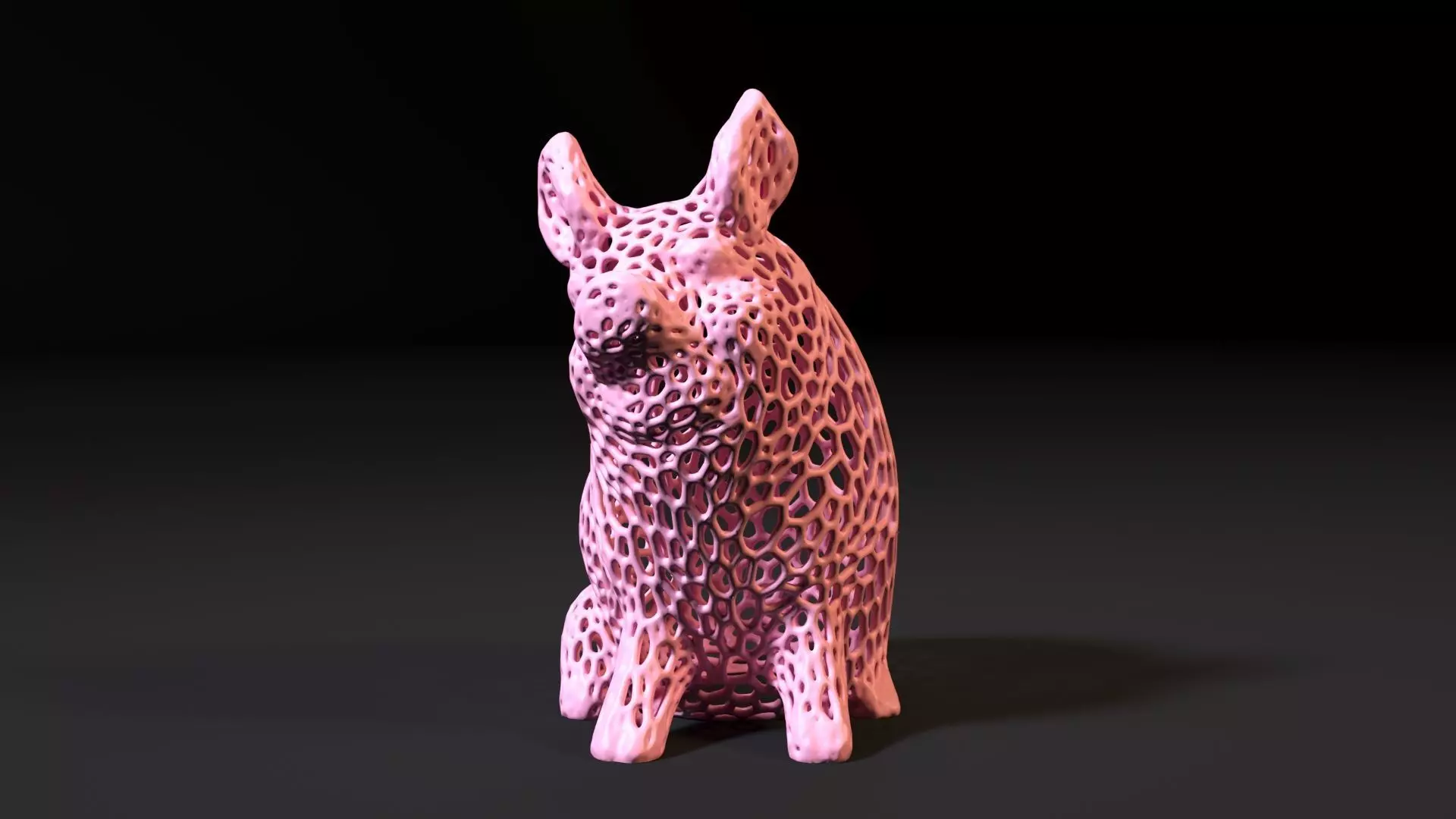 Garden pig 3D print model