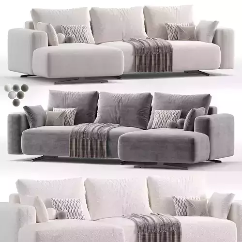 Corner Bora sofa bed