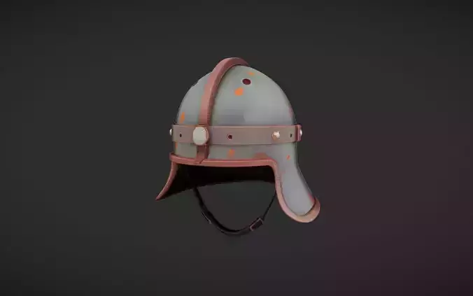 medieval knight helmet