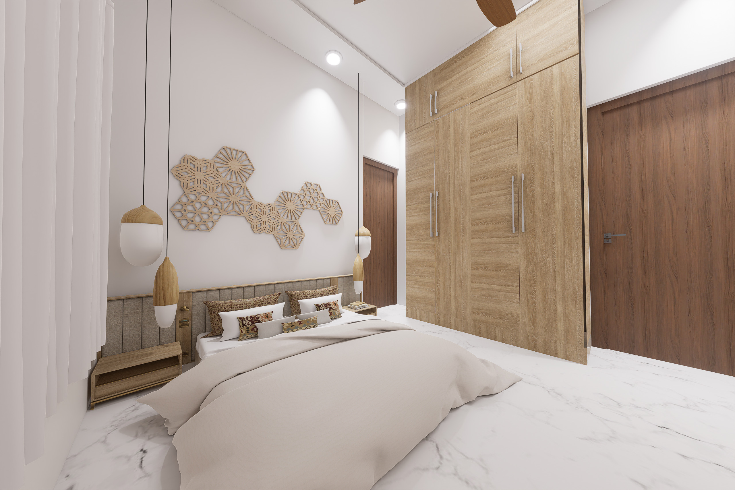 1bhk interior work 3D model_8