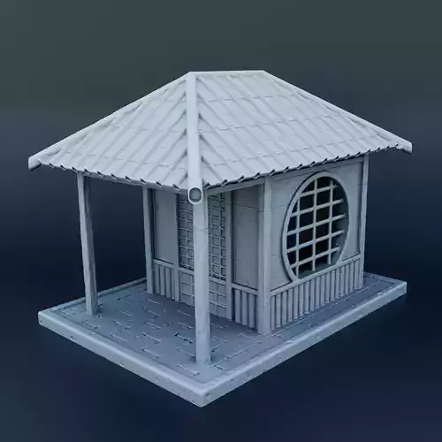 Japanese house 3D print model