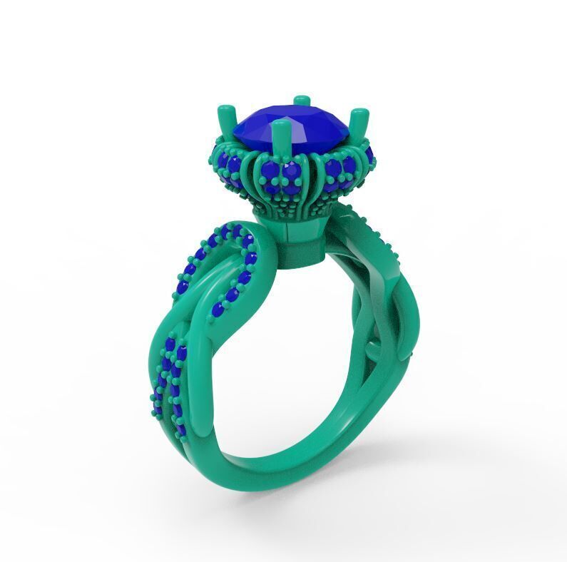 Nice ring 04 3D print model_5