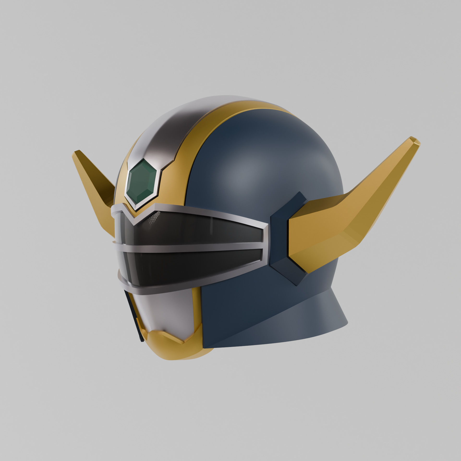 Magna Defender Power Rangers Lost Galaxy Kuro Kishi Hyuuga 3D print model_1