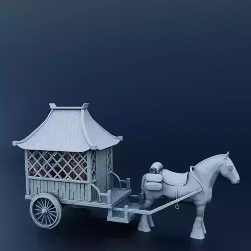 Japanese house 3D print model