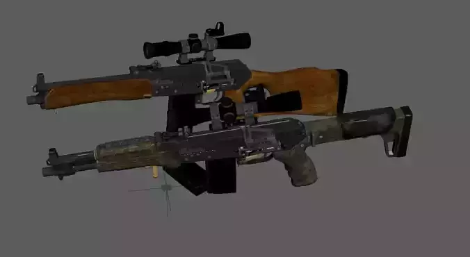 AK-74  SOCOM  Two variants