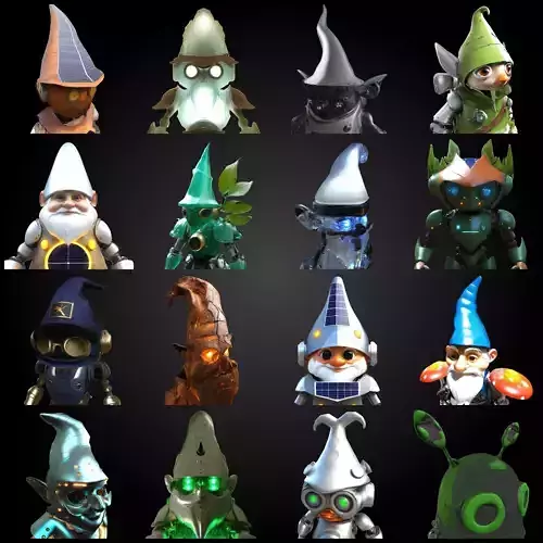 RoboGnome Guardians Collection