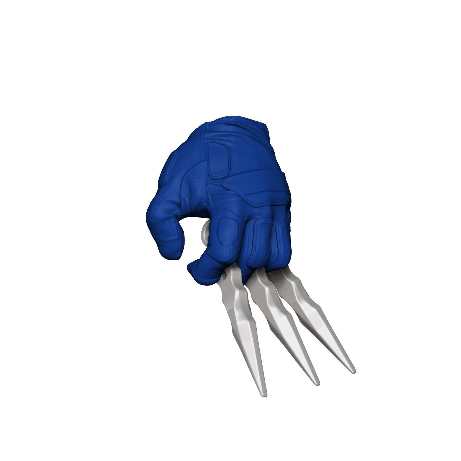 bullseyes head and armor 3D print model_12